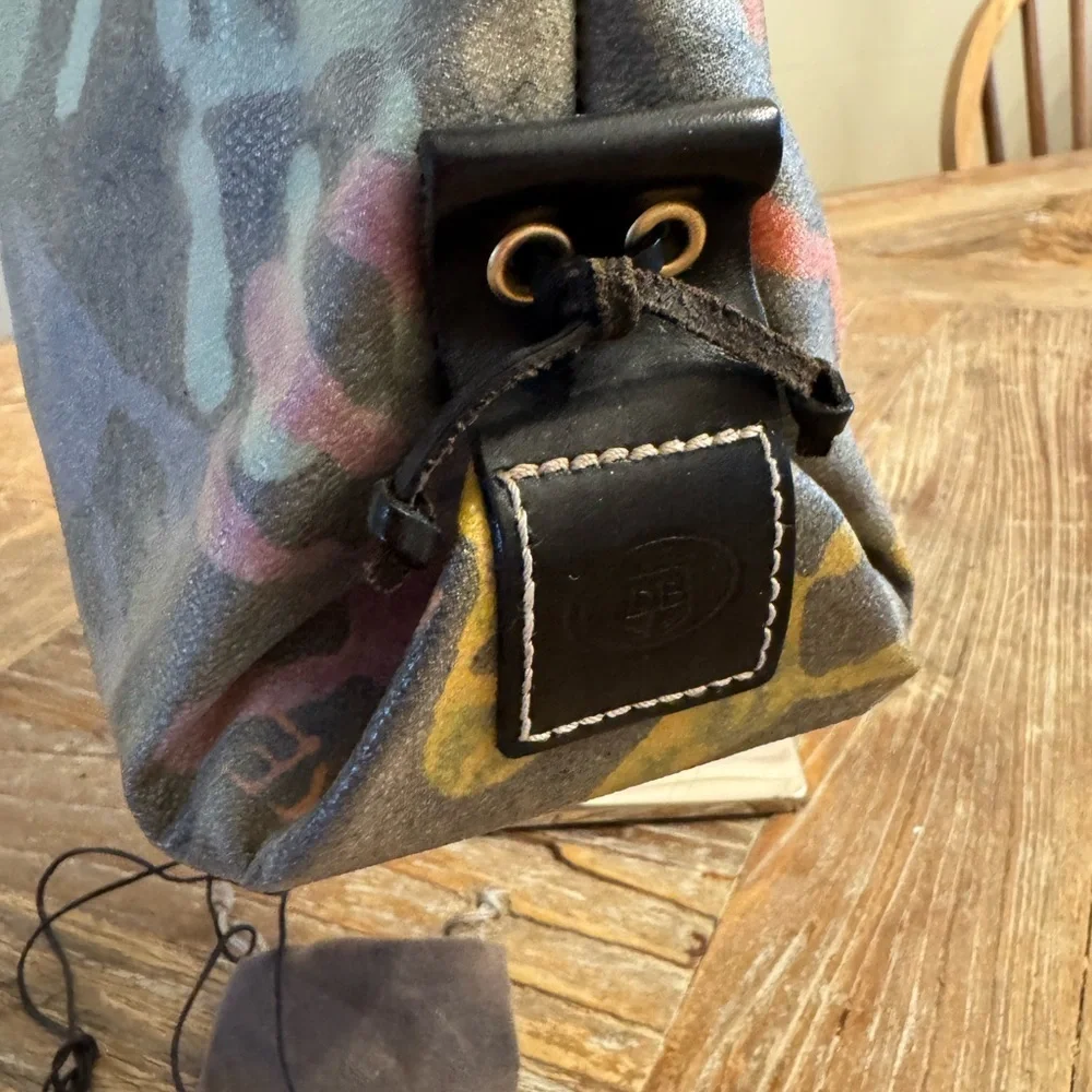 Dooney & Bourke Multicolor Handprint Bag Bundle